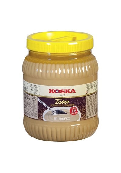 Koska Tahin 1,75 Kg - Susam Lezzeti, Humus Ve Salata Sosları İçin - 4 Adet Tarı