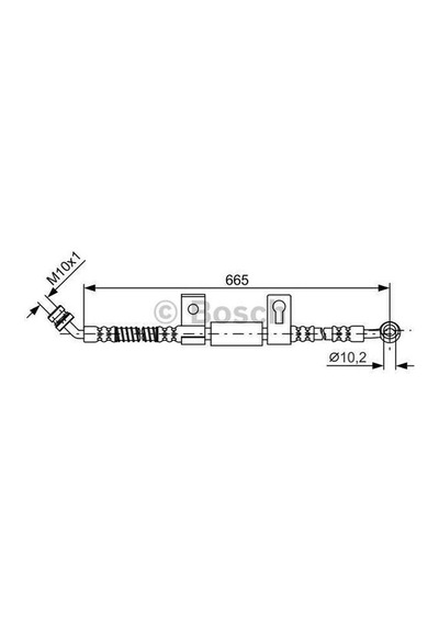 Bosch 1987481790 Fren Hortumu 5,87313e+105