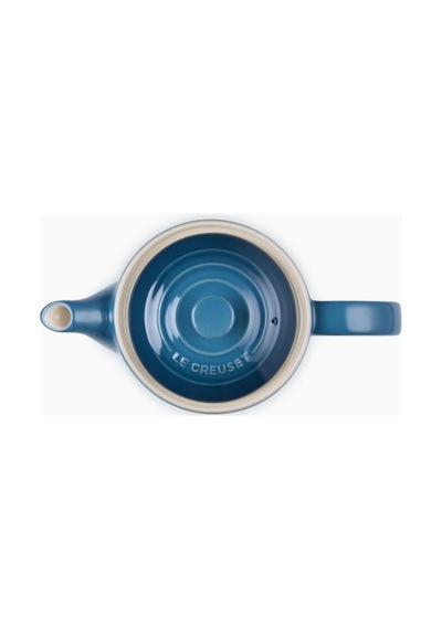 Le Creuset 4 Fincan Kapasite Şık Tasarım Büyük Seramik Demlik Çaydanlıklar Koyu Turkuaz