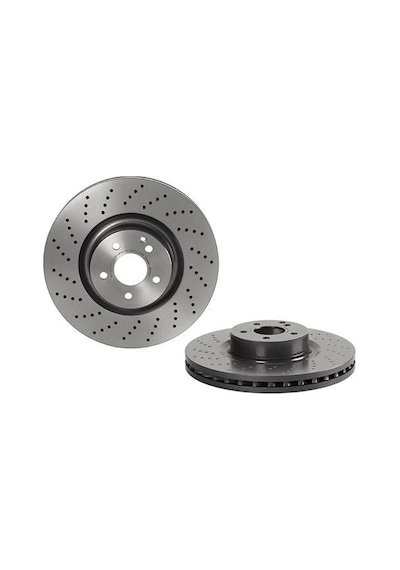 Brembo Fren Dıskı On Mercedes S-class W220 S 55 Amg 02 05 Brembo 09c94311 A2204211912