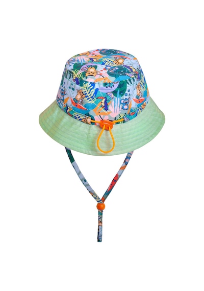 Milk & Moo Jungle Friends Ayarlanabilir Yazlık Bebek Şapkası 0-18 Ay