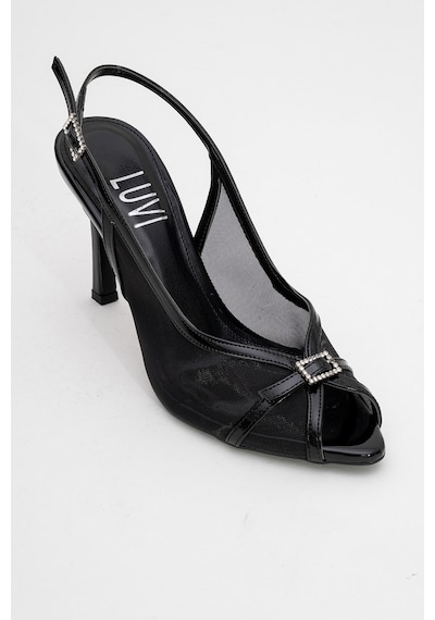 Luvishoes Luvi Shoes Elyse Siyah Rugan Fileli Kadın Yüksek Topuklu Abiye Ayakkabı Siyah Rugan Luvishoes Luvi Shoes Elyse Siyah Rugan Fileli Kadın Yüksek Topuklu Abiye Ayakkabı Siyah Rugan