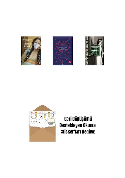 Hakka Sığındık + Kuyruklu Yıldız Altında Bir İzdivaç + Gulyabani Cep Boy + Okuma Sticker'ları