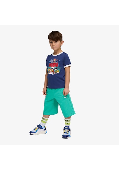 Puma X Paw Patrol Ringer Çocuk Mavi T-shirt 634935 545591
