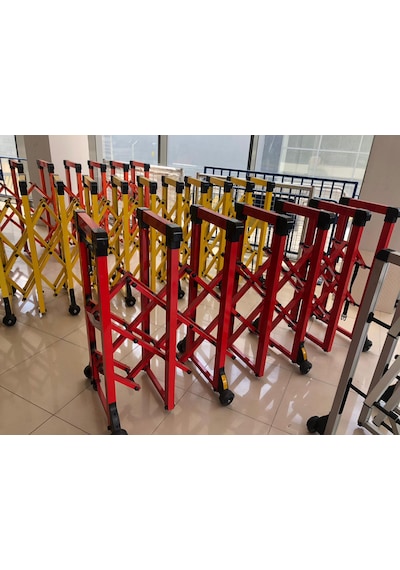 Alüminyum Akordiyon Bariyer 2 Metre 3 Yıl Garantili İlke
