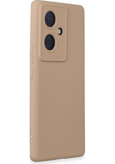 Gld-spt- Newface Vivo V29 Lite Kılıf Nano İçi Kadife Silikon - Pudra