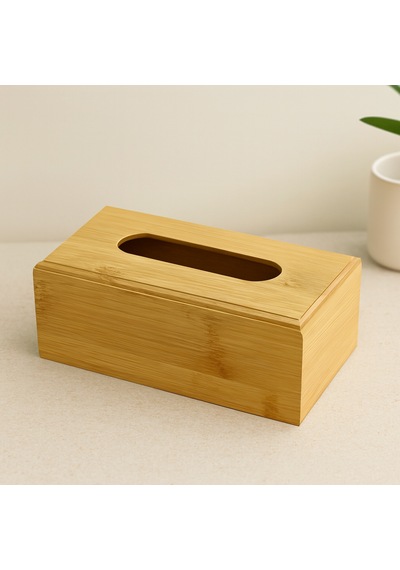 Ahşap Bambu Peçetelik 11.6x22.8 Cm Çr