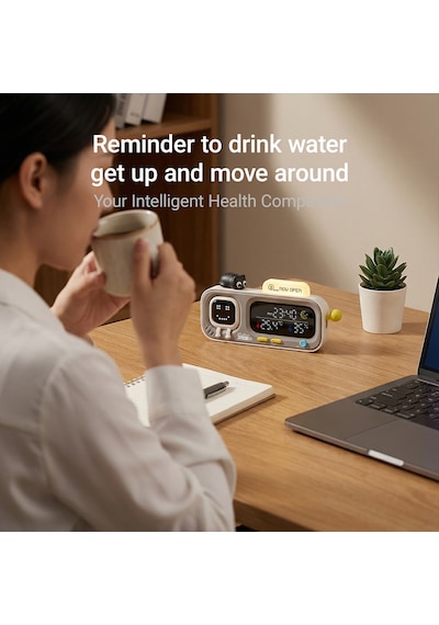 Atuman Mood-a Akıllı Termometre Higrometre Saat Retro Piksel Ekranlı Sıcaklık Nem Ölçer, Usb Şarjlı Masaüstü Akıllı Oda Monitörü, Animasyonlu Dekoratif Ev & Ofis Cihazı Hediyelik Süs Pembe Atuman Mood-a Akıllı Termometre Higrometre Saat Retro Piksel Ekranlı Sıcaklık Nem Ölçer, Usb Şarjlı Masaüstü Akıllı Oda Monitörü, Animasyonlu Dekoratif Ev & Ofis Cihazı Hediyelik Süs Pembe