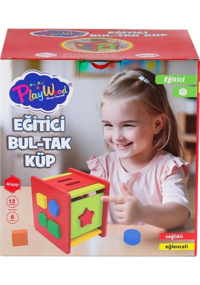 Ony-411 Ahşap Eğitici Bultak Küp