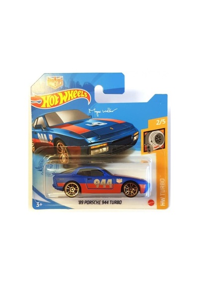 Hot Wheels Koleksiyon Metal Model Araba 89 Porsche 944  Turbo