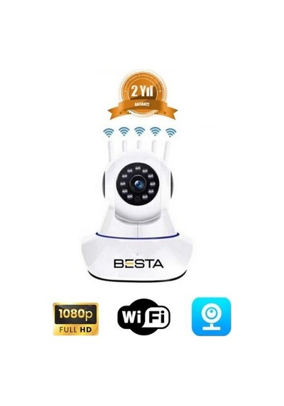 River World Bebek Kamerası Kablosuz 5 Antenli 1080p 2mp