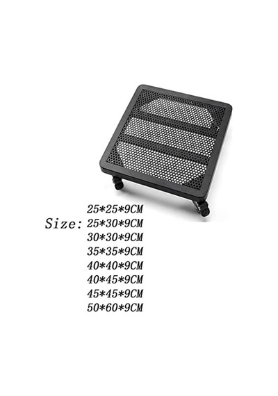 Kap Altlığı İle Büyük Saksılar İçin Tekerlekli Tekerlekli Bitkiler İçin Metal Tutucu, İç Mekan / Dış Mekan Diğer