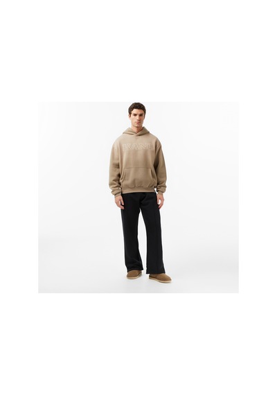Karl Kani Retro Oversized Erkek Kahverengi Sweatshirt Km253-014-2 Kahverengi