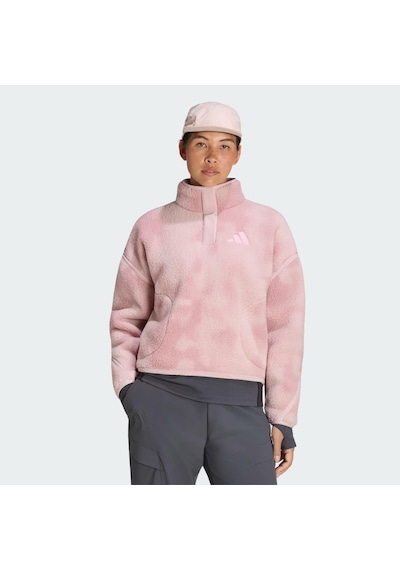 Adidas Terrex Multi High Pile Fleece Pullover Kadın Sweatshirt C-adıks2313b30a00 Pembe