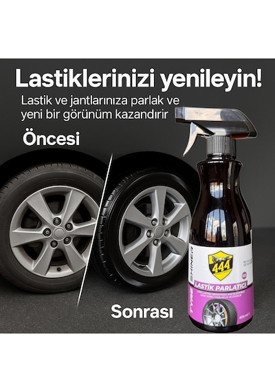 444 Lastik Parlatıcı 600 Ml
