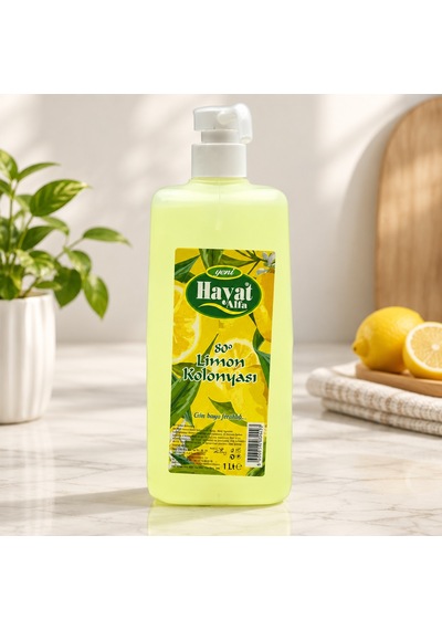Limon Kolonya Pompalı Sprey 1 Lt