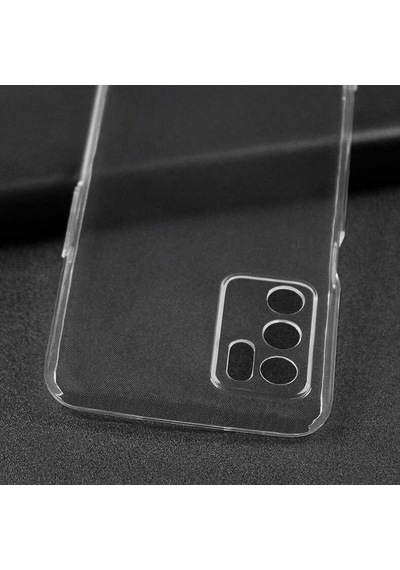 Noktaks - Oppo A16 Uyumlu - Kılıf Şeffaf Soft Slim Fitt Süper Silikon Kapak - Şeffaf
