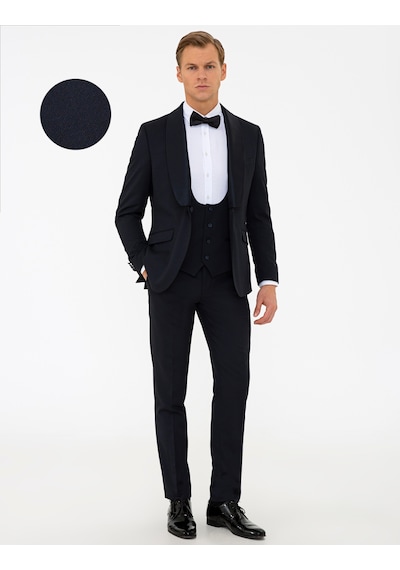 Pierre Cardin Erkek Lacivert Smokin 50238679-vr033