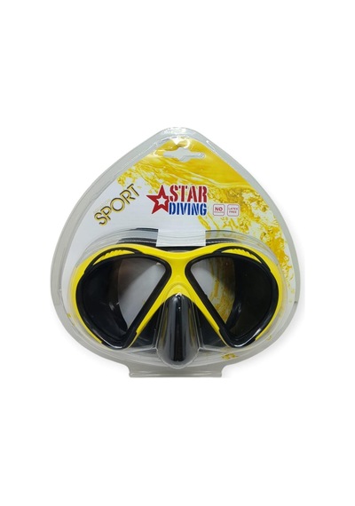 Star Diving Dalış Maskesi Yetişkin - 51701-sarı