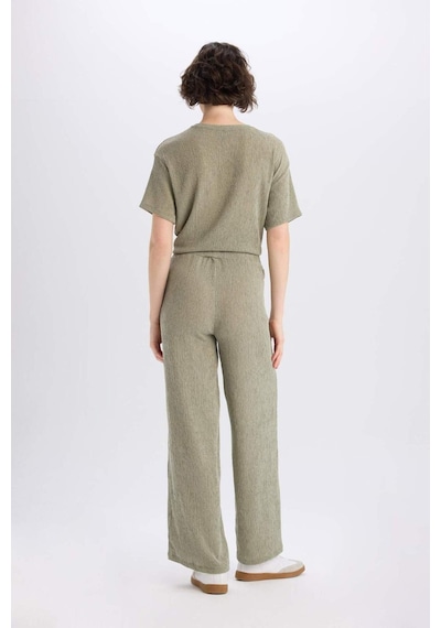 DeFacto Wide Leg Geniş Bol Paça Bürümcük Pantolon E3232AX25SPKH418