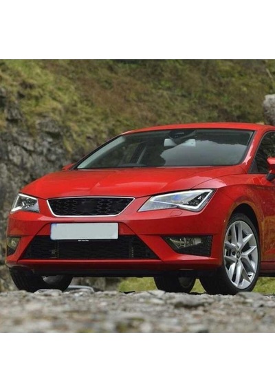 Seat Leon FR İçin Uyumlu Ön Tampon Panjur Set 2013-2017 ( Sis Dahil )