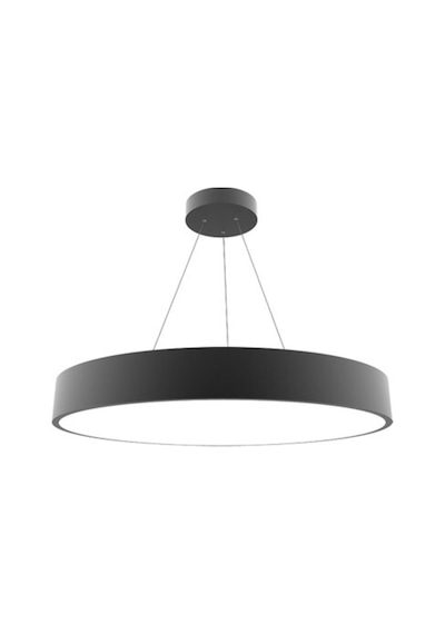 Davul / Sarkıt Avize / 40 Cm / Antrasit Kasa / 3 Renk Işık / 3 Yı Anrasit