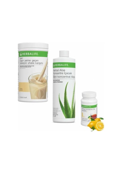 Herbalife Vanilya Shake 50gr Limon Çay Aloevera