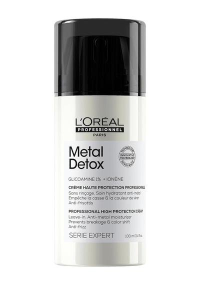 L'oréal Professionnel Serie Expert Metal Detox Yüksek Korumalı Saç Bakım Kremi 100 Ml - Isı Ve Elektriklenme Karş