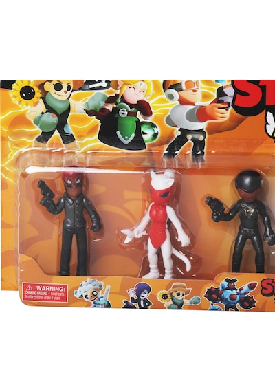 Brawl Stars 6'lı Koleksiyon Karakter Figür Seti 12 Cm Eklemli Oyuncak Kahramanlar Seti Brawl Stars