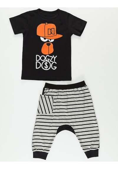 Denokids Mushi Dd Hiphop Baggy Takım Çok Renkli