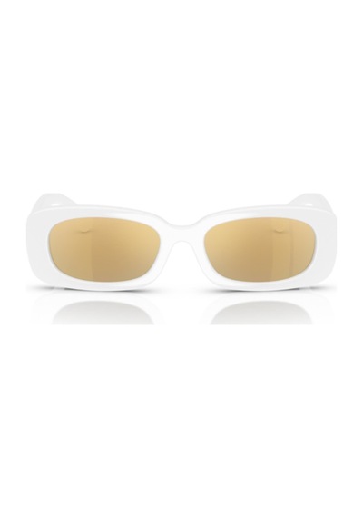 Dolce Gabbana Dx 6006u 33127p 46 Çocuk Oval Beyaz Kemik Güneş Gözlüğü Beyaz