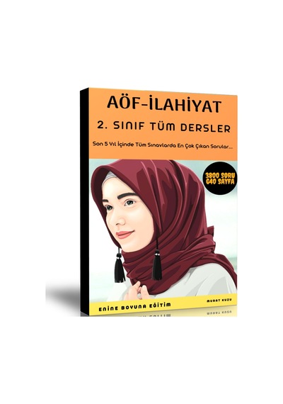 Aöf- Ilahiyat 2. Sınıf Tüm Dersler 2 Spiralli Kitap