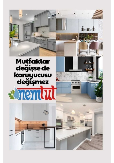 Mutfaklara Özel Gıda Ve Eşyalarınızı Oluşan Nem Rutubet Ve Buharlaşmaya Karşı Koruma Kiti