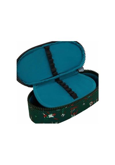 Kipling Duobox Medium Kalem Çantası Soccer Print Kı62312kt Çok Renkli