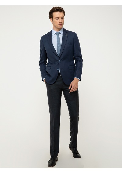 Cacharel Lacivert Slim Fit Ceket