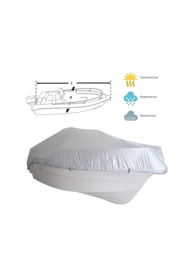 Lalizas Sea Cover Koruyucu Bot ve Tekne Örtüsü 300 CM 150 CM
