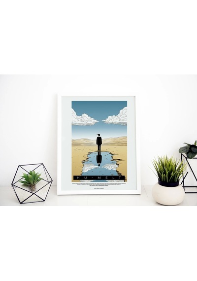 Hu-melt Serisi No:9 Art Print
