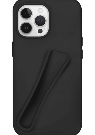 Apple Uyumlu iPhone 16 Pro Max Lip Gloss Kılıf Siyah