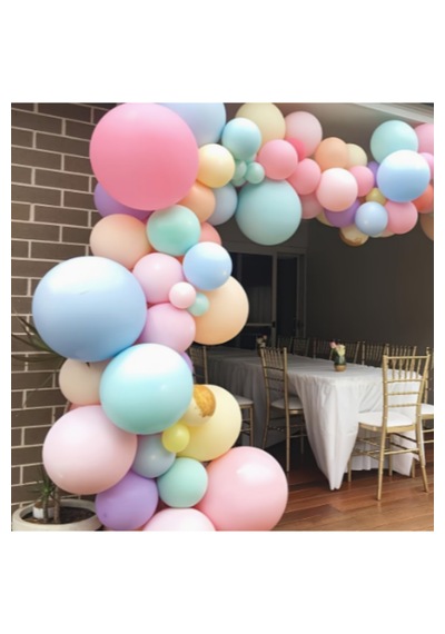 10 Adet 12 İnç Pastel Makaron Balon Karışık Renkli Lateks Balon Parti & Doğum Günü Süsleme Karısık