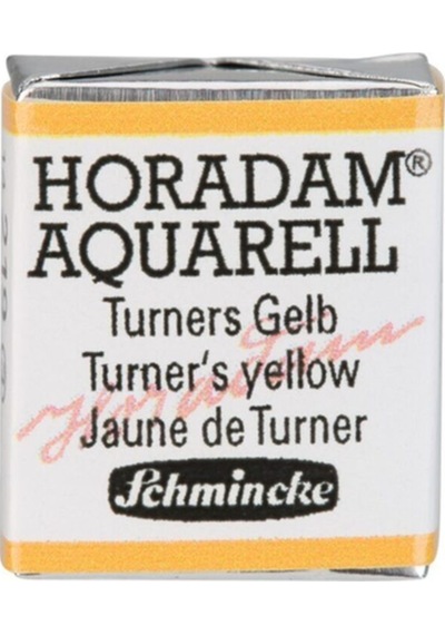 Schmincke Horadam Aquarell Artist Sulu Boya Turner S Yellow Yarım Tablet