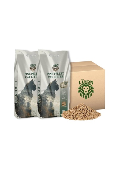 Doğal Çam Peleti Kedi Kumu 10 Kg 20l Yavru/yetişkin Kediler, Kemirgenler İçin%100 Biyobozunur