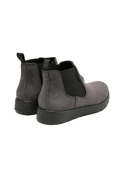 Antracıte Bot Kadın 45 U33 Vx Fly Flot Cloth Woman Ankle Boot Anthracite Antrasit