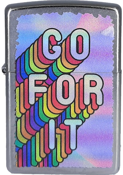 Zippo Go For It Rainbow Çakmak
