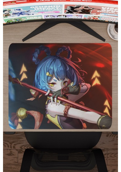 Xiangling Genshin Impact Anime Oyuncu V5 - 48x40 Xl Gaming Mouse Pad Fare Altlığı