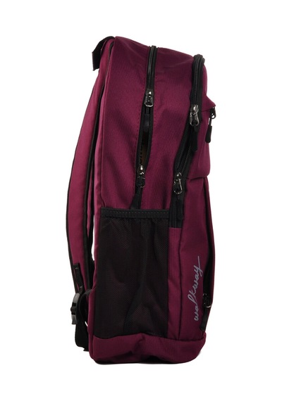 Bordo Unisex Okul Çantası Combat Sırt Çantası Bordo