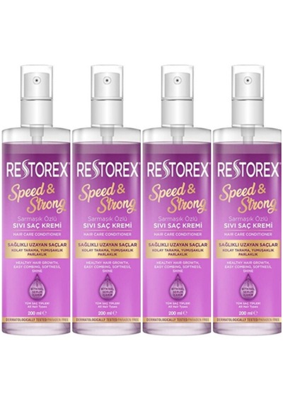 Restorex Sarmaşık Özlü Sıvı Saç Kremi 4 X 200 Ml