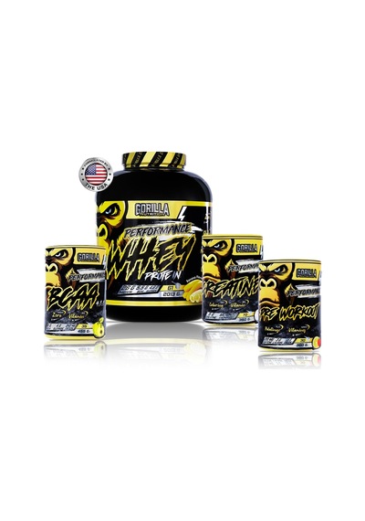 Gorilla Nutrition Kas & Güç Kazanımı Kombini