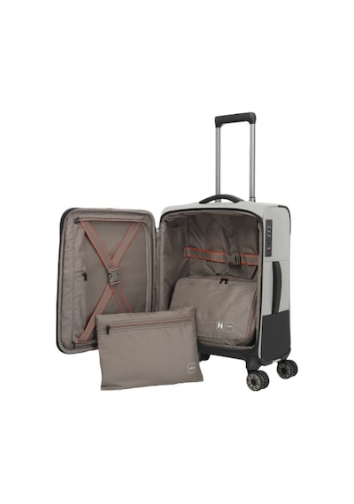 Travelite Crosslite 5.0 4w Trolley S Kabin Boy Valiz Bej