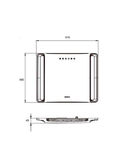 Karavan Tavan Kliması Wifi Özellikli 2500w 9000 Btu