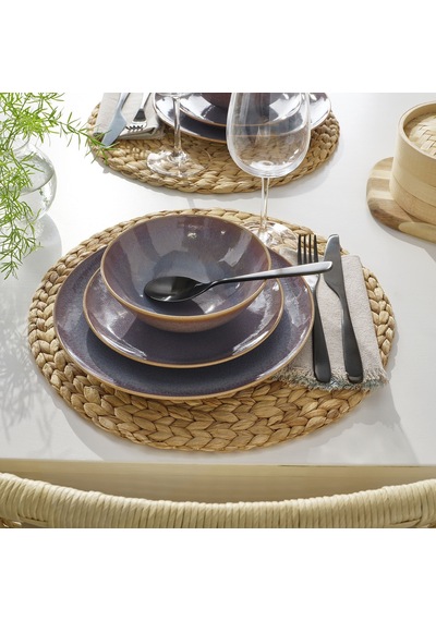 Ikea Färgklar Yemek Takımı 24 Parça Lila